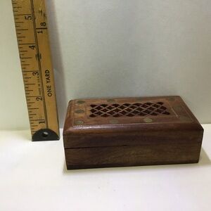 Wooden Decorative Trinket Box